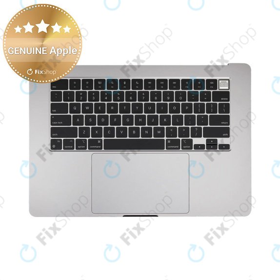 Cadre supérieur clavier pour MacBook Air 15", A3114 (2024), avec clavier US et batterie, Space Gray, 661-40266, Genuine Apple