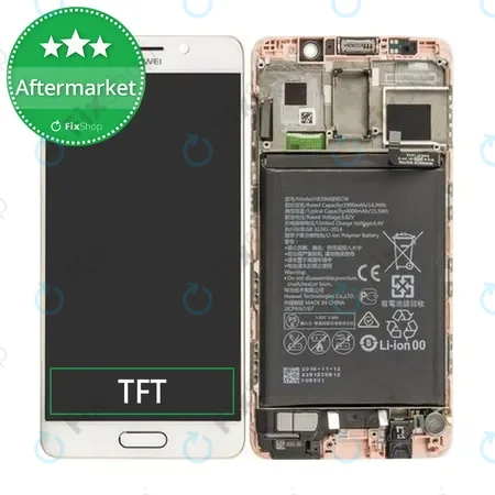 Huawei Mate 9 Pro - Écran LCD + Écran tactile + Cadre + Batterie (Blanc)