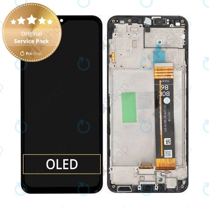Samsung Galaxy A23 5G A236B - Écran LCD + Ecran Tactile + Cadre - GH82-29734A, GH82-29735A Genuine Service Pack