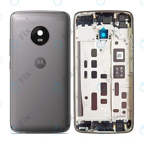 Motorola Moto G5 Plus - Cache batterie (Lunar Gray)
