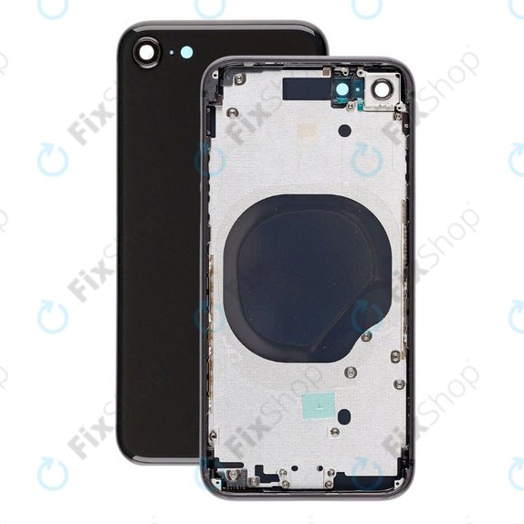 Apple iPhone SE (2e génération 2020) - Boîtier arrière (noir)
