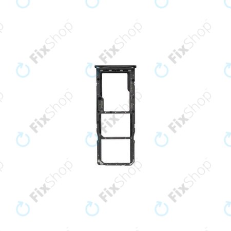 Samsung Galaxy M21 M215F - Plateau SIM + SD (Noir) - GH98-44842K Genuine Service Pack