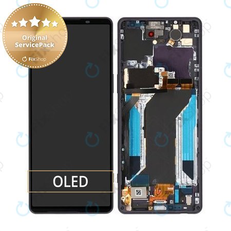 Sony Xperia 1 IV XQCT54 - Écran LCD + Écran Tactile (Violet) - A5046144A Genuine Service Pack