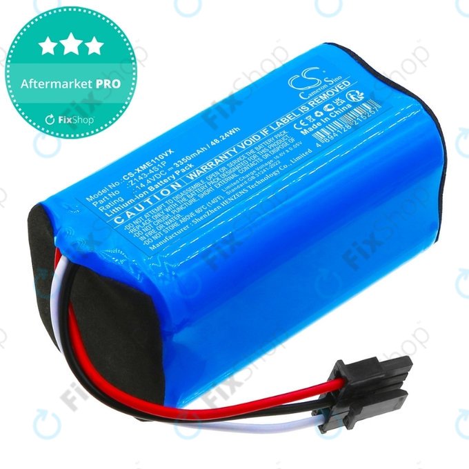 Xiaomi Robot Vacuum E5, E10, E10C - Batterie Z143-4S1P 14.4V Li-Ion 3350mAh HQ
