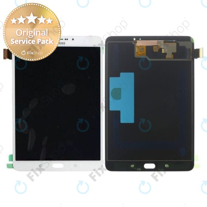 Samsung Galaxy Tab S2 8.0 WiFi T710 - Écran LCD + Écran Tactile (Blanc) - GH97-17697B Genuine Service Pack