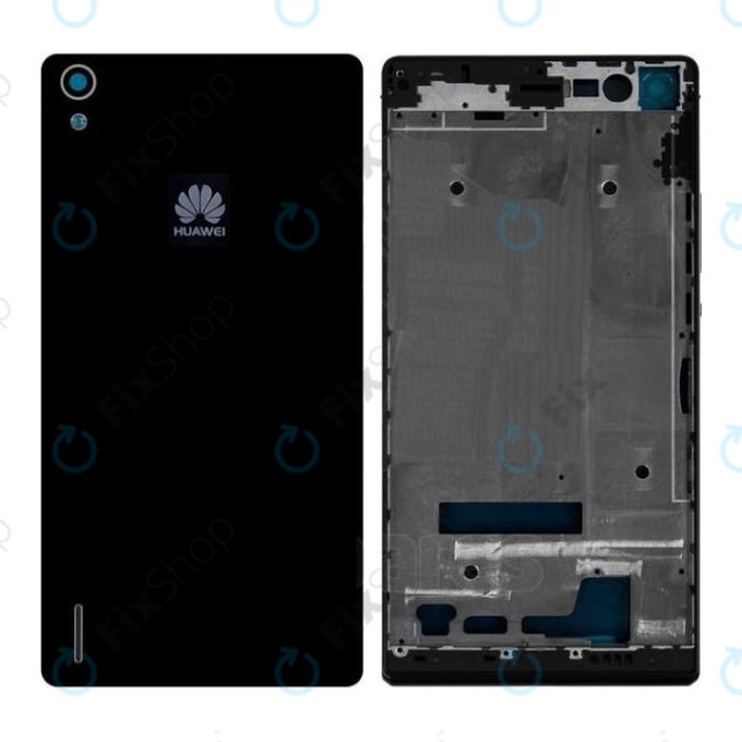 Huawei P7 P7-L10 - Cache batterie (Noir)