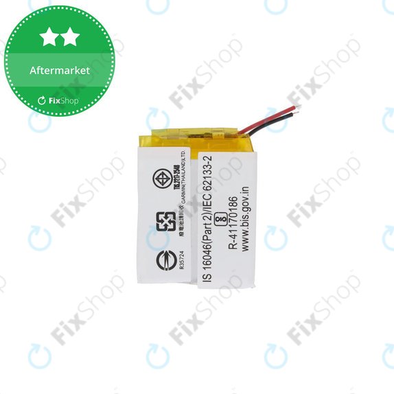 Batterie pour Garmin Venu SQ, 205mAh, 361-00136-21