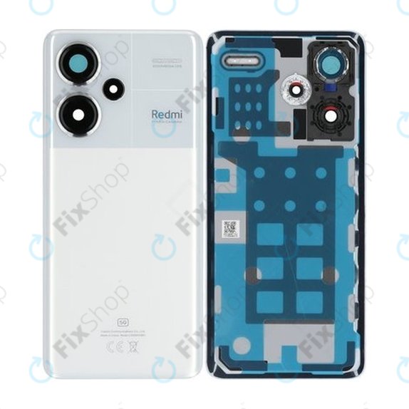 Xiaomi Redmi Note 13 Pro+ 23090RA98C - Cache batterie (Moonlight White) - 560033N16U00 Genuine Service Pack