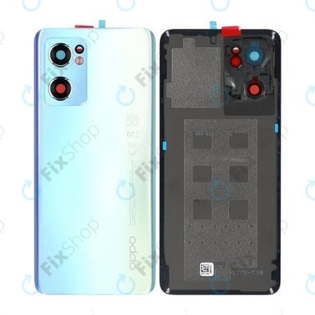 Oppo Find X5 Lite - Cache batterie (Starttails Bleu) - 4150029 Genuine Service Pack