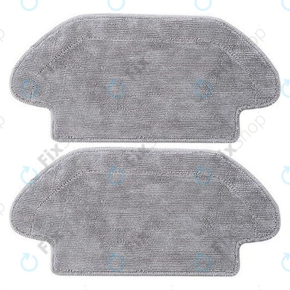 Chiffon de vadrouille, 2 pièces, Nettoyage humide pour Xiaomi Mi Robot Vacuum Mop Pro (P), 2S, Viomi V2 Pro, V3, SE