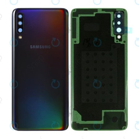 Samsung Galaxy A70 A705F - Cache batterie (Noir) - GH82-19796A Genuine Service Pack