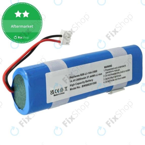 Ecovacs Deebot DJ35, DK35, DN55 - Batterie S08-LI-144-2500 Li-Ion 14.4V 2600mAh