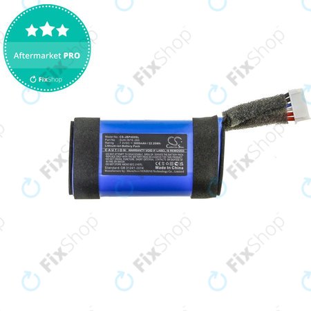 Batterie pour JBL PartyBox On-The-Go, 3000mAh, Li-Ion, 7.4V, SUN-INTE-265, HQ