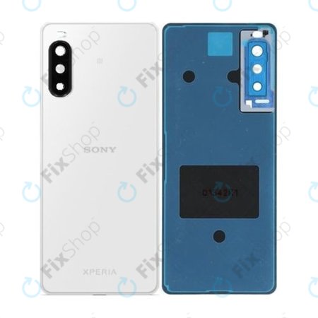 Sony Xperia 10 II - Cache batterie (Blanc) - A5019528A Genuine Service Pack