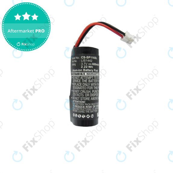 Batterie pour Sony PS3 Move Navigation, 600mAh, Li-Ion, 3.7V, LIS1442, HQ