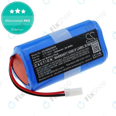 Ecovacs CEN250, V700 - Batterie ICR18650 3S1P Li-Ion 11.1V 2600mAh HQ