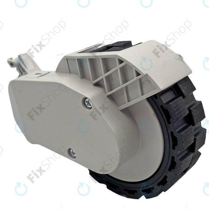Roue avec moteur, Droite, Blanc pour Xiaomi Dreame Bot L10, L10s, L20, X30, X40, Mova E30, S10 Plus, Mi Robot Vacuum X10 Plus, X20 Plus, S10+