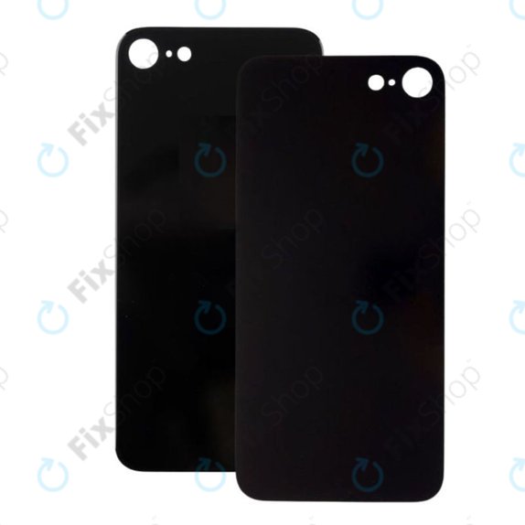 Apple iPhone SE (2e génération 2020) - Verre du boîtier arrière (noir)