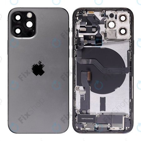 Apple iPhone 12 Pro - Petites pièces du boîtier arrière (graphite)