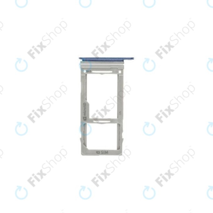 Samsung Galaxy S9 G960F - Plateau SIM + SD (Bleu) - GH98-42638D Genuine Service Pack