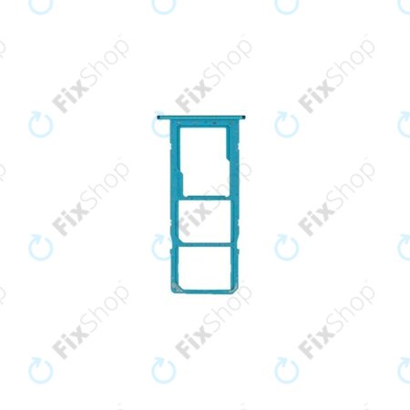 Samsung Galaxy M11 M115F - Plateau SIM (Bleu métallisé) - GH81-18746A Genuine Service Pack