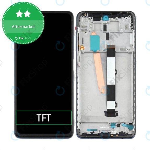 Xiaomi Poco X3 Pro - Écran LCD + Écran tactile + Cadre (Phantom Black) TFT