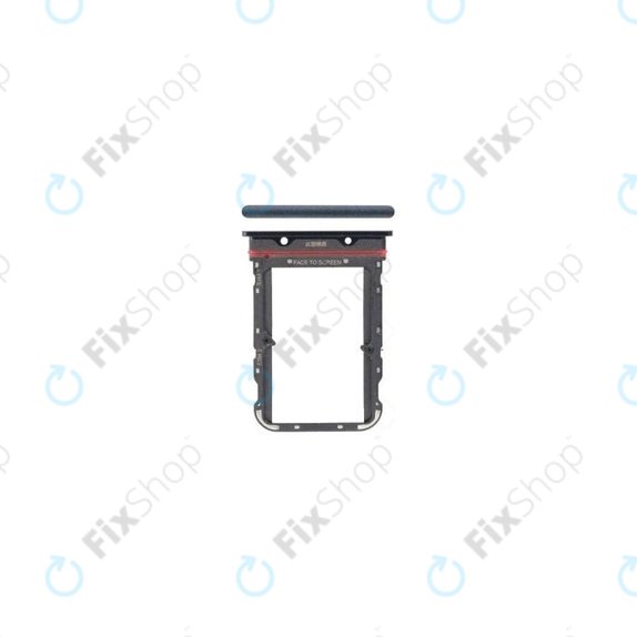 Xiaomi Mi Note 10, Xiaomi Mi Note 10 Pro - Tiroir SIM (Noir Minuit) - 48200000033W Genuine Service Pack