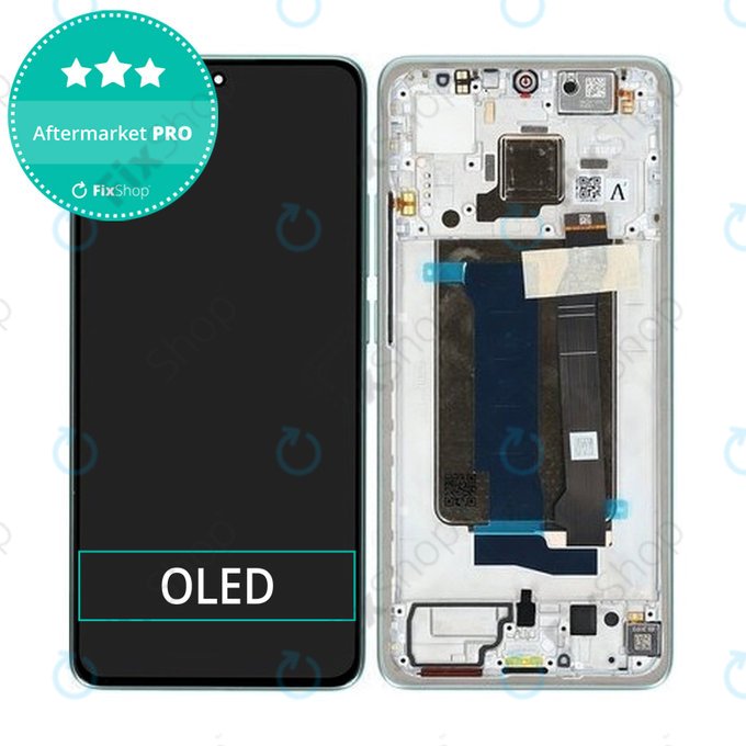 Xiaomi Poco X7 Pro 2412DPC0AG - Écran LCD + Écran tactile + Cadre (Green) OLED