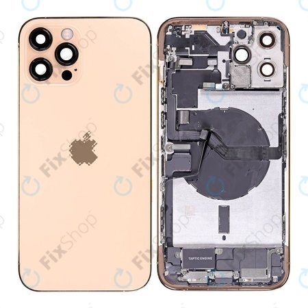 Apple iPhone 12 Pro Max - Petites pièces du boîtier arrière (Or)