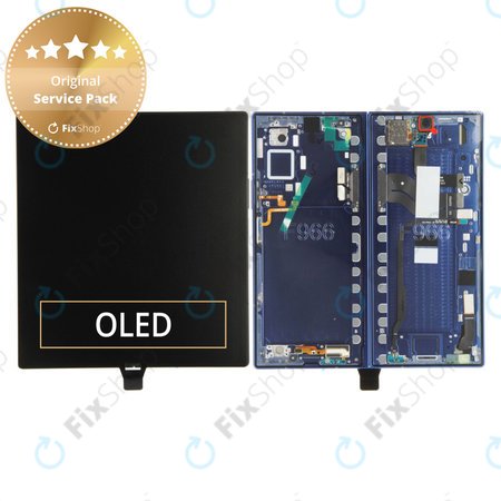 Samsung Galaxy Z Fold 7 F966B - Ecran LCD + Ecran Tactile + Cadre (Blue Shadow) - GH82-37548B Genuine Service Pack
