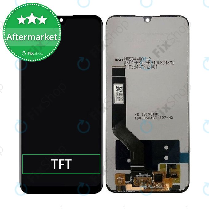 Xiaomi Mi Play - Écran LCD + Écran tactile (Noir) TFT