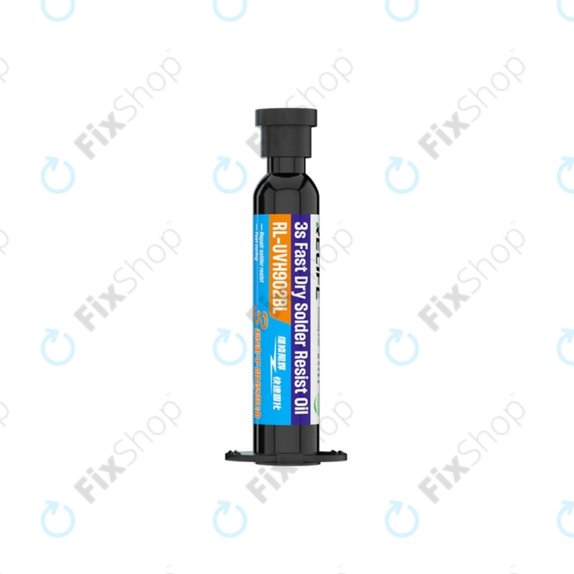 Relife RL-UVH902BL - Masque de soudure durcissable par UV - 10ml (Noir)