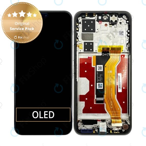 Honor 400 Pro - Écran LCD + Écran tactile + Cadre (Lunar Grey) - 0235APLD Genuine Service Pack