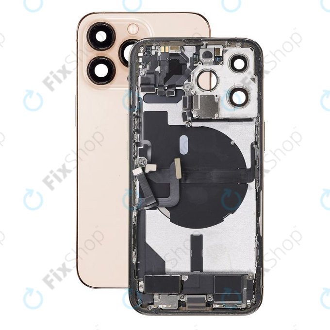 Apple iPhone 13 Pro - Petites pièces du boîtier arrière (Or)