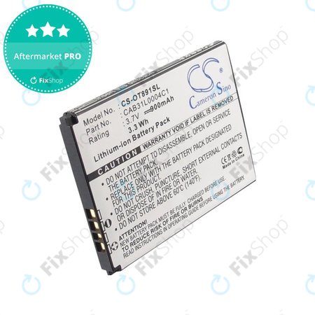 Batterie pour Alcatel One Touch, OT, TCL A, Vodafone, 900mAh, Li-ion, 3.7V, CAB31L0004C1, HQ