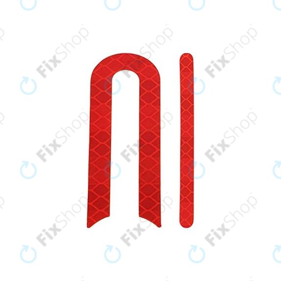 Xiaomi Mi Electric Scooter 2 M365 - Autocollants Réfléchissants Ensemble Complet (Rouge)