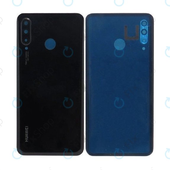 Cache batterie complet pour Huawei P30 Lite, Midnight Black