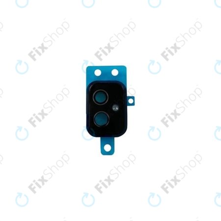 Asus ZenFone 8 - Cadre en verre pour caméra arrière (Noir obsidienne) - 13020-06381200 Genuine Service Pack