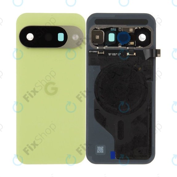 Cache batterie pour Google Pixel 10, Lemongrass, G949-01463-00, Genuine Service Pack