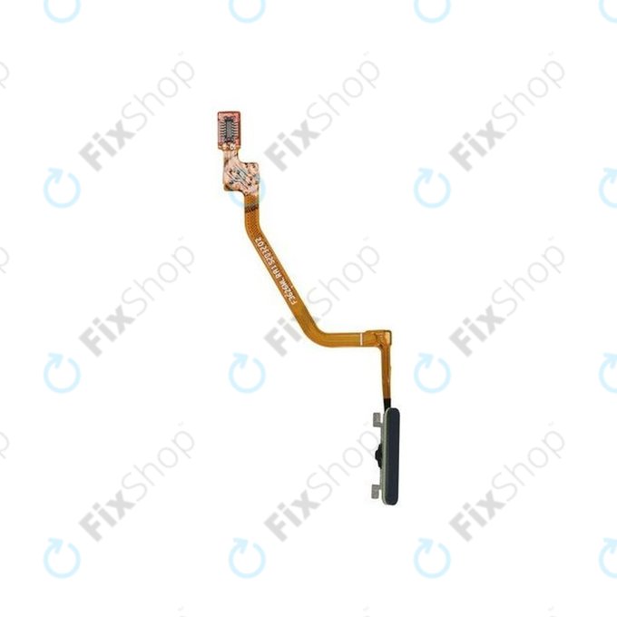 Xiaomi Redmi Note 9 Pro, 9S - Capteur d'empreintes digitales + Câble flexible (Gris interstellaire) - 490100000A5E Genuine Service Pack