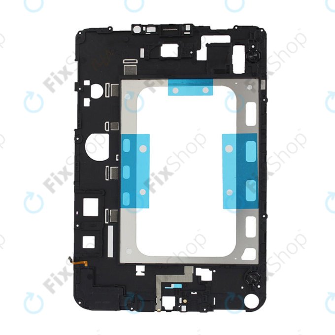 Samsung Galaxy Tab S2 8.0 T710, T715 - Cadre central (noir) - GH98-37706A Genuine Service Pack