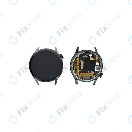 Huawei Watch 3 Galileo-L11E - Écran LCD + Écran Tactile + Cadre (Noir) - 02354JHA