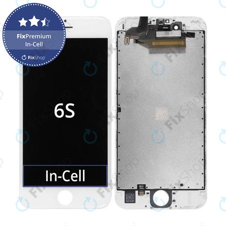 Apple iPhone 6S - Écran LCD + Écran tactile + Cadre (Blanc) In-Cell FixPremium