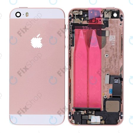 Apple iPhone SE - Petites pièces du boîtier arrière (or rose)