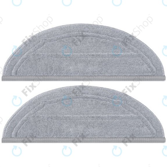 Chiffon de vadrouille, 2 pièces, Lavable pour Roborock Q10 VF, VF+, V, V+, S5, S5+