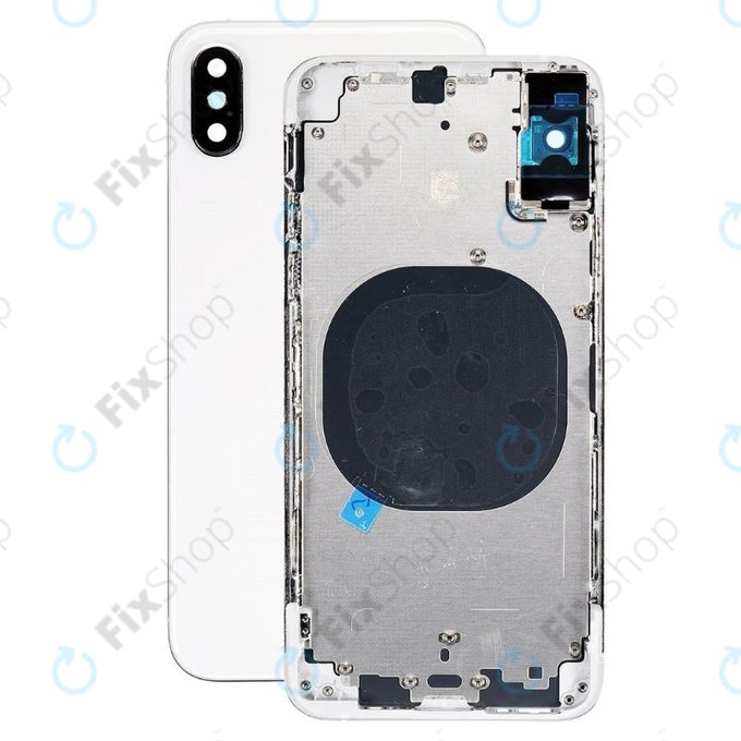 Apple iPhone XS - Boîtier arrière (Argent)