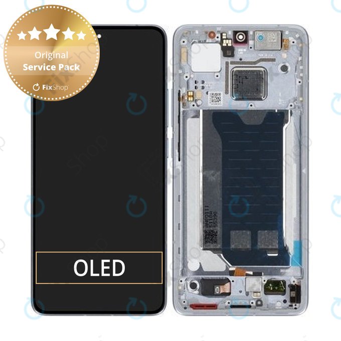 Xiaomi Poco F7 Pro 5G - Écran LCD + Écran tactile + Cadre (Blue) - 56002100O1100 Genuine Service Pack