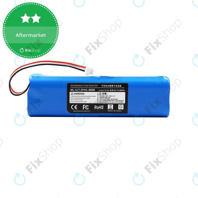 Xiaomi Roidmi EVE Plus, Viomi, Lydsto, Proscenic, Tefal - Batterie XJT-2P4S-6800 Li-Ion 14.4V 6800mAh