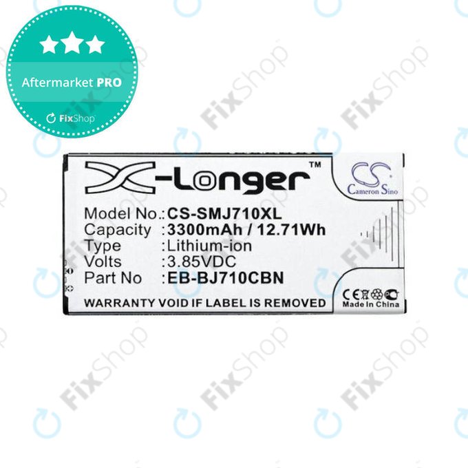 Samsung Galaxy J7 J710FN (2016) - Batterie EB-BJ710CBE 3300mAh HQ