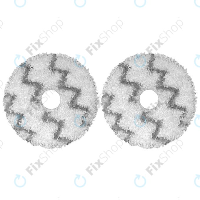 Chiffon de vadrouille, 2 pièces, Lavable pour Ecovacs Deebot T-series, X-series